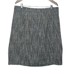 Jessica London tweed pencil Gray Skirt size 14
